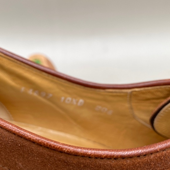 Elegant Brown Suede Oxford Shoes (LOT 408) main image 6